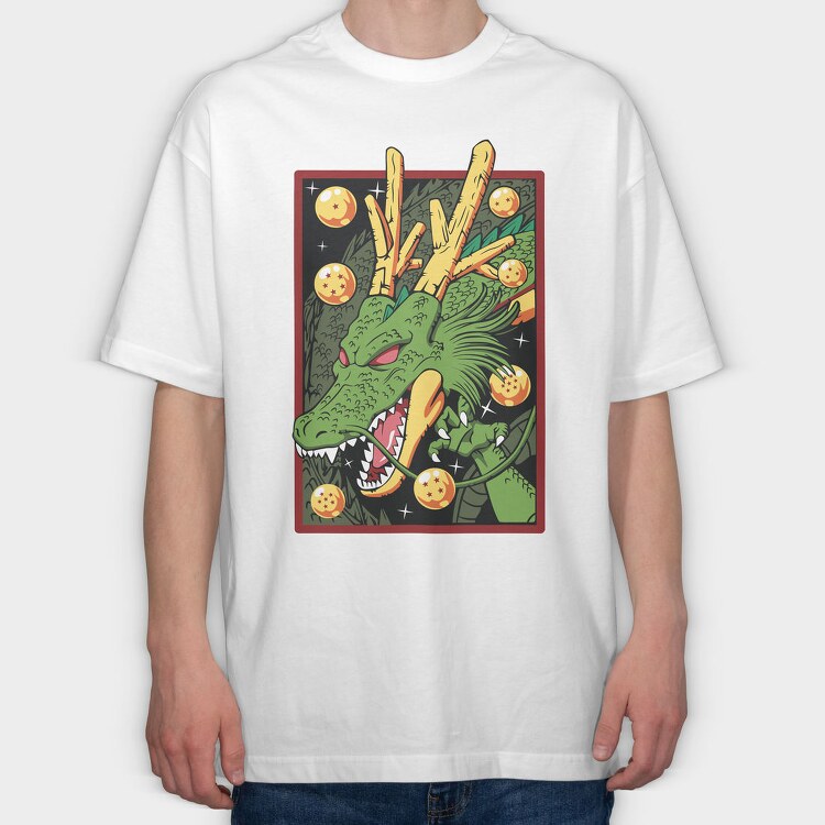 Dragon Ball Z 53, Tricou Oversize Barbati (Unisex)