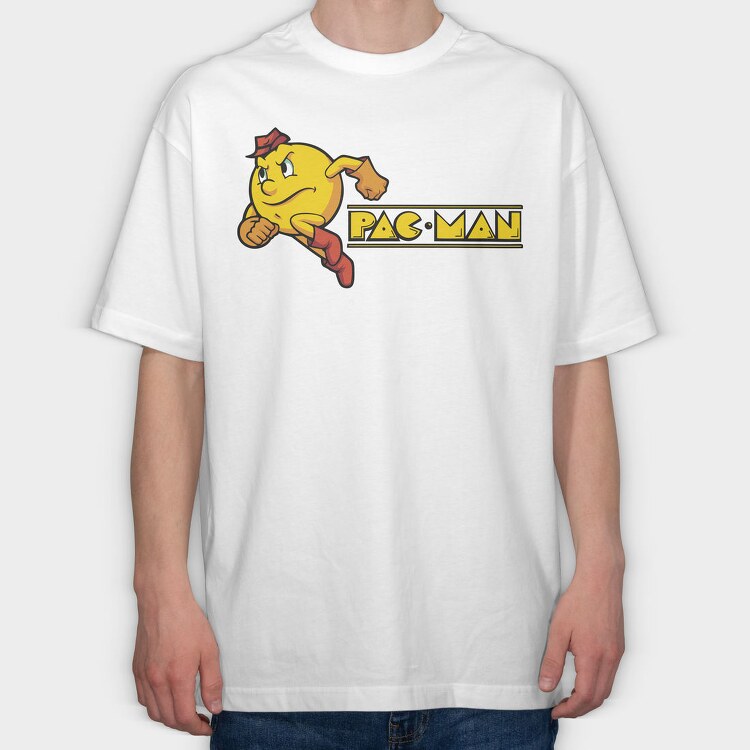 Pacman 16, Tricou Oversize Barbati (Unisex)
