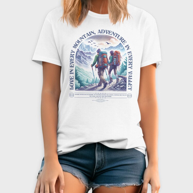 Love in Every Mountain, Tricou Barbati (Unisex)