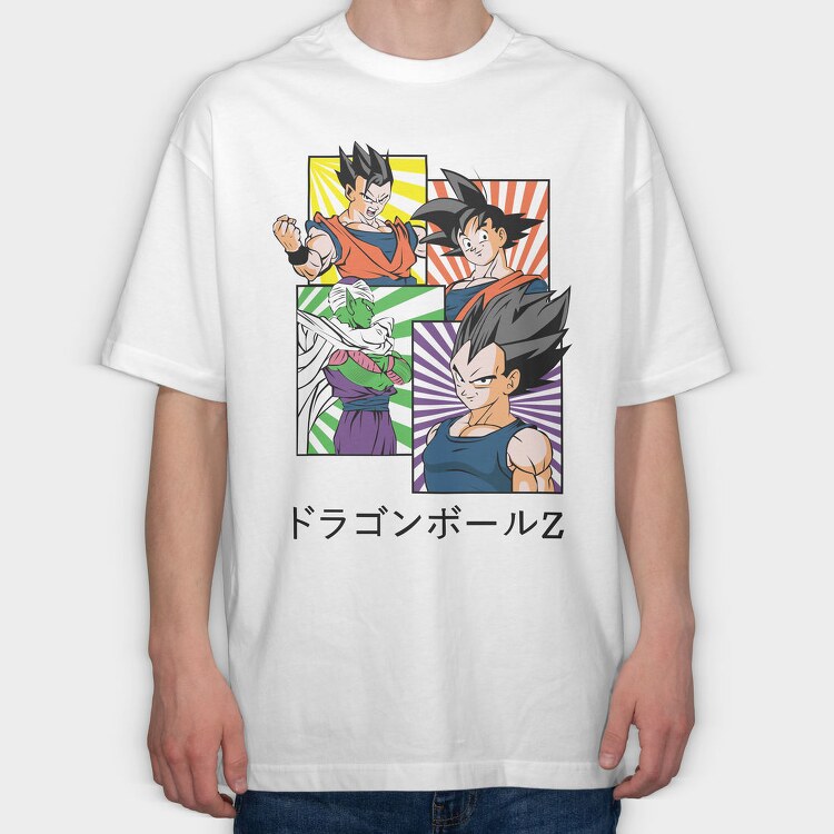 Dragon Ball Z 52, Tricou Oversize Barbati (Unisex)