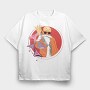Dragon Ball Z 60, Tricou Oversize Barbati (Unisex)