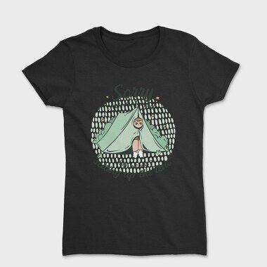 Sorry Camping Tent Quote For What I Said, Tricou Femei