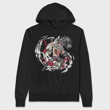 One Piece 104, Hanorac Oversize Barbati (Unisex)