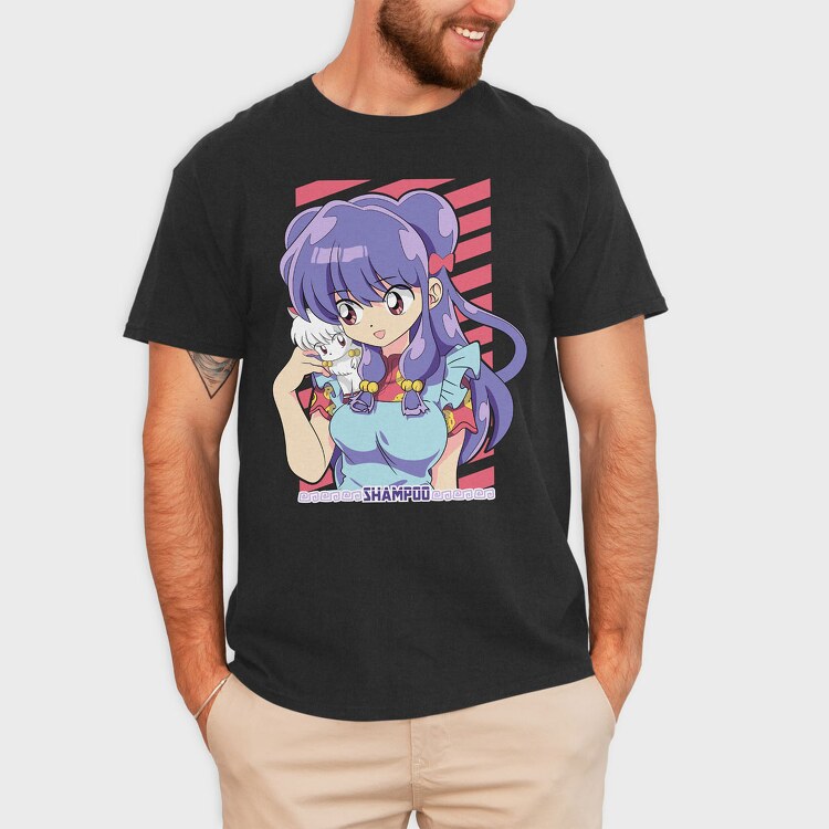 Ranma Shampoo, Tricou Barbati (Unisex)