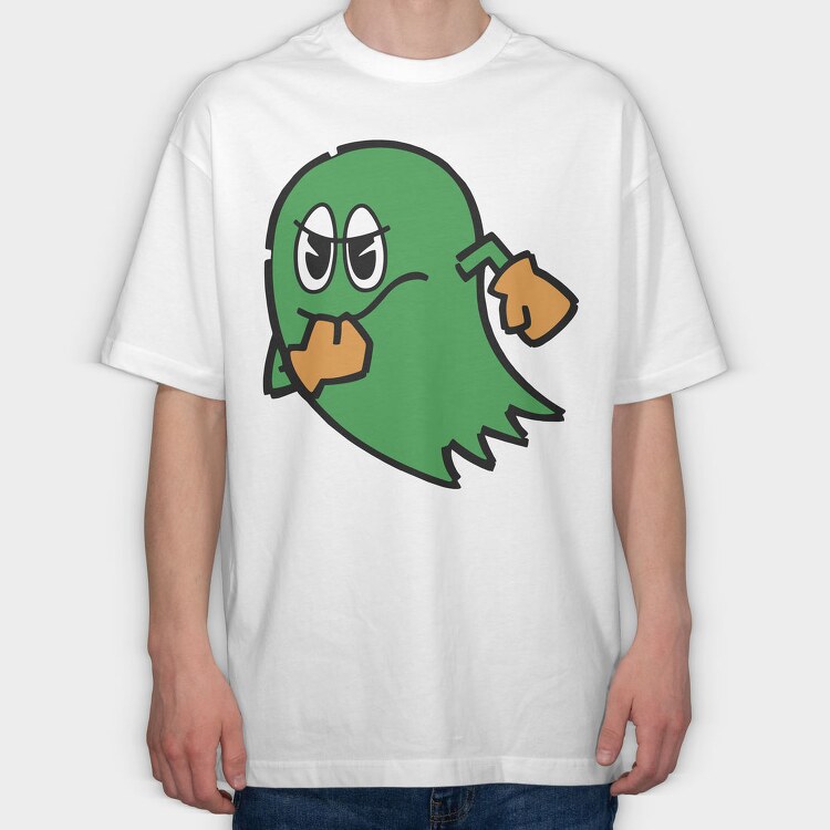 Pacman 14, Tricou Oversize Barbati (Unisex)