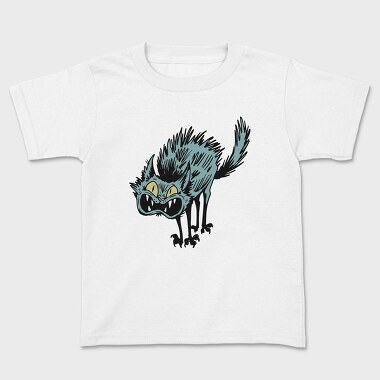 Spooky Cat Grin, Tricou Copii