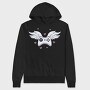 Game Controller With Wings Joystick, Hanorac Oversize Barbati (Unisex)