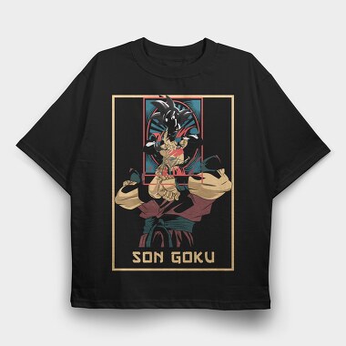 Dragon Ball Z 76, Tricou Oversize Barbati (Unisex)