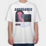 Neon Light 1, Tricou Oversize Barbati (Unisex)