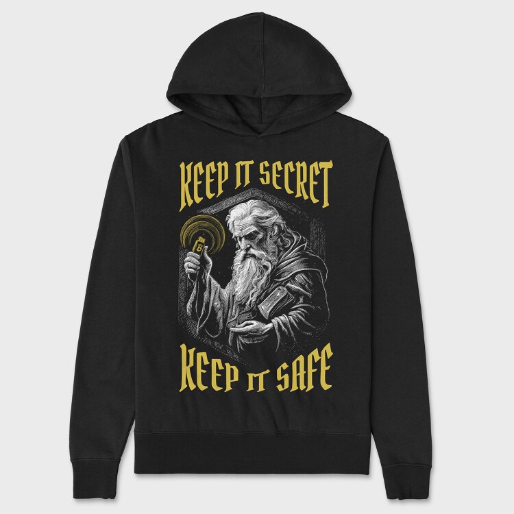 Wizard Secret, Hanorac Oversize Barbati (Unisex)
