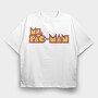 Pacman 18, Tricou Oversize Barbati (Unisex)