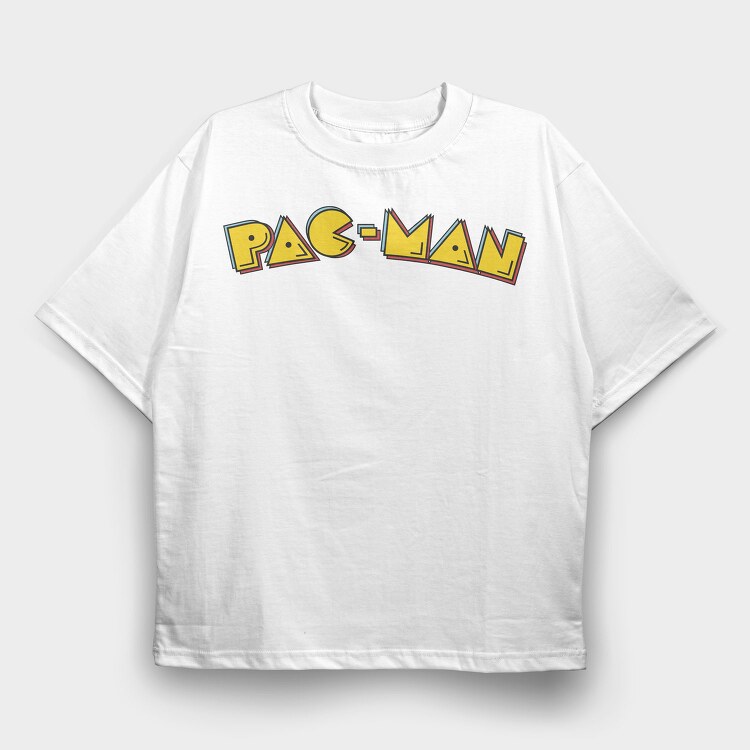 Pacman 17, Tricou Oversize Barbati (Unisex)