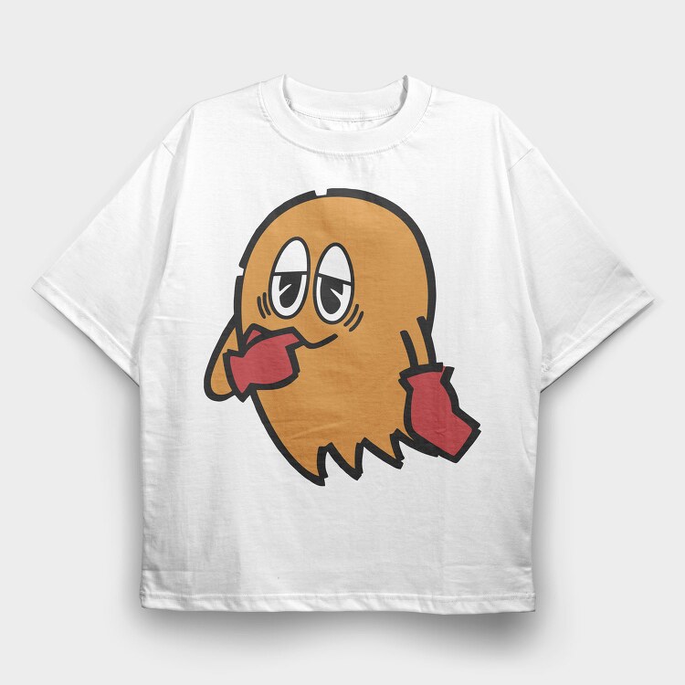 Pacman 15, Tricou Oversize Barbati (Unisex)
