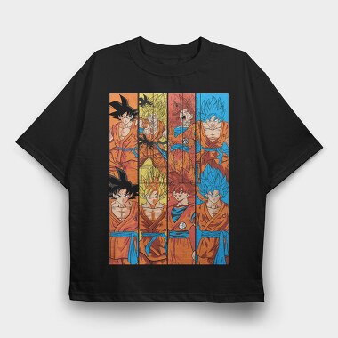 Dragon Ball Z 89, Tricou Oversize Barbati (Unisex)
