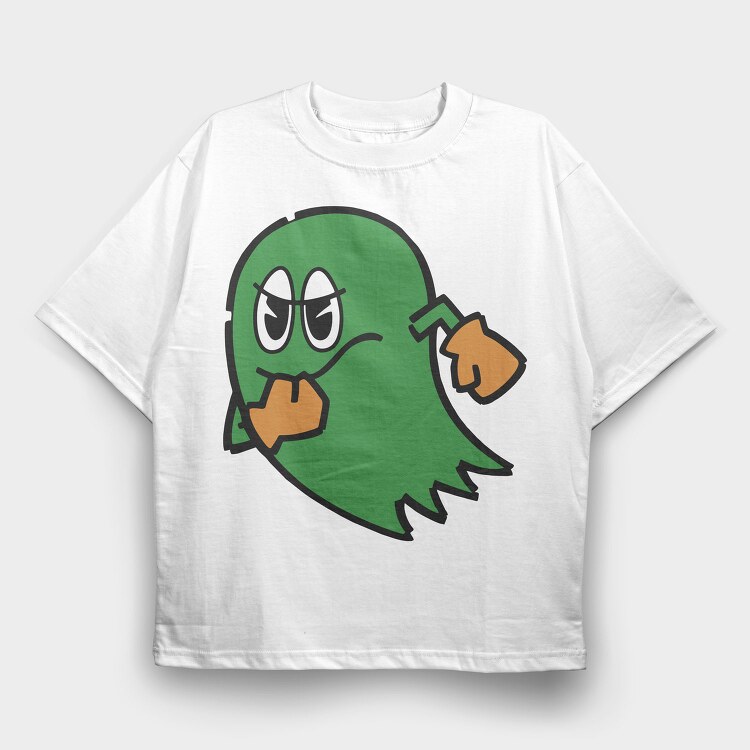 Pacman 14, Tricou Oversize Barbati (Unisex)