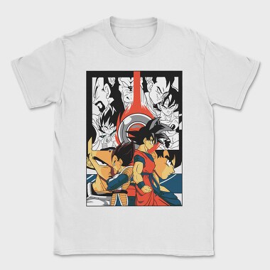 Dragon Ball Z 90, Tricou Barbati (Unisex)