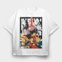 Dragon Ball Z 90, Tricou Oversize Barbati (Unisex)