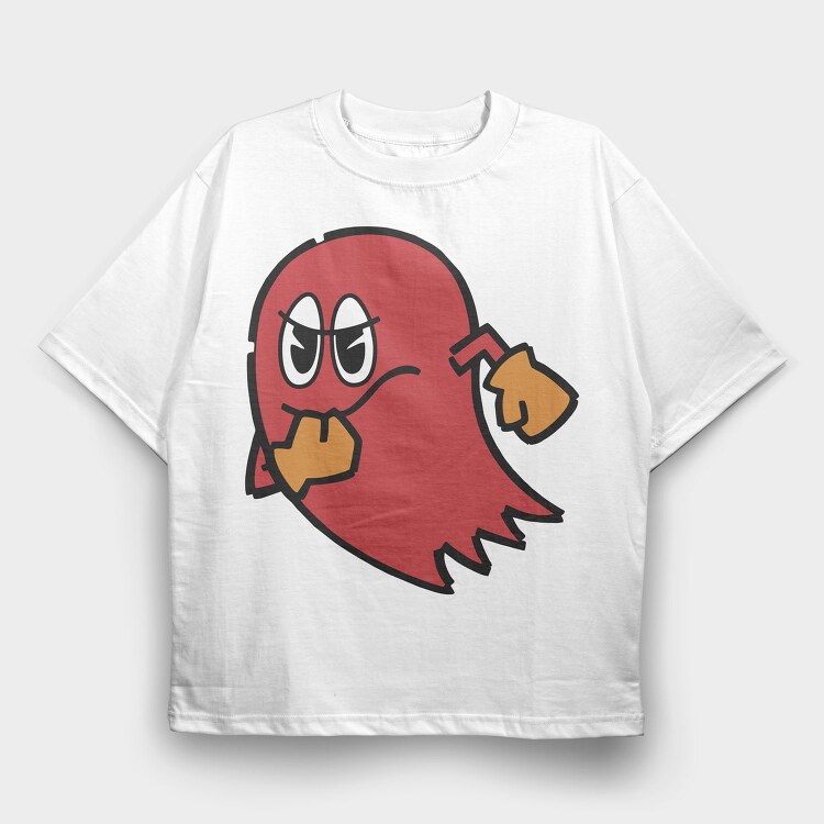 Pacman 11, Tricou Oversize Barbati (Unisex)