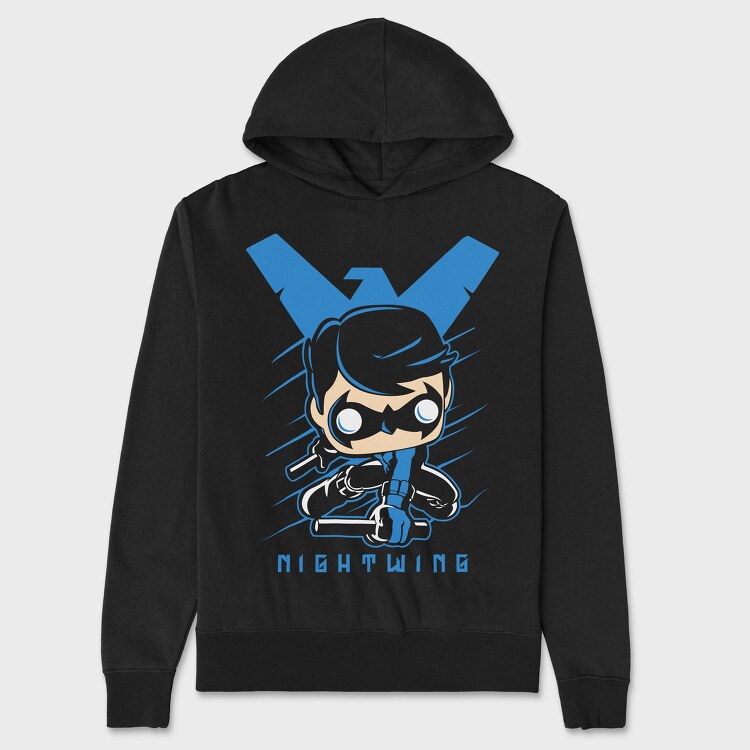 Nightwin Comics, Hanorac Oversize Barbati (Unisex)