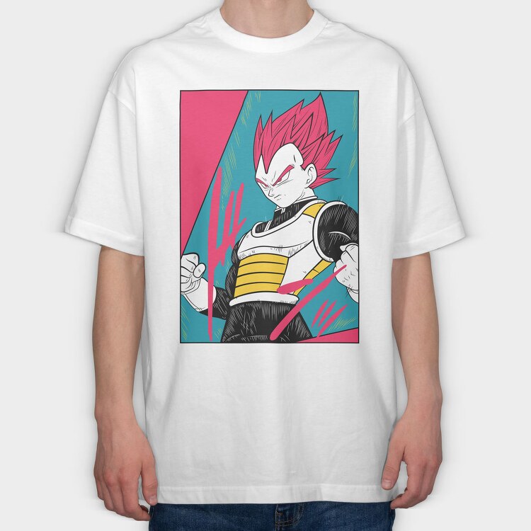 Dragon Ball Z 91, Tricou Oversize Barbati (Unisex)