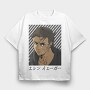 Eren Jaeger 2, Tricou Oversize Barbati (Unisex)