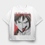 Eren Jaeger, Tricou Oversize Barbati (Unisex)