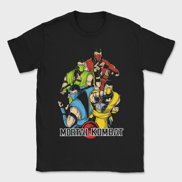 Tricou Barbati (Unisex) Imprimat digital direct in tesatura, bumbac premium 100%.