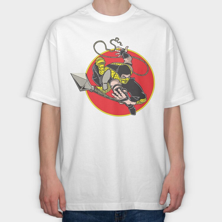 Mortal Kombat 8, Tricou Oversize Barbati (Unisex)