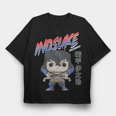 Funko Anime Demon Slayer, Tricou Oversize Barbati (Unisex)
