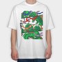 Mutant Teenage Ninja Turtles, Tricou Oversize Barbati (Unisex)