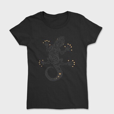 Gecko Tribal Art Hawaiian, Tricou Femei