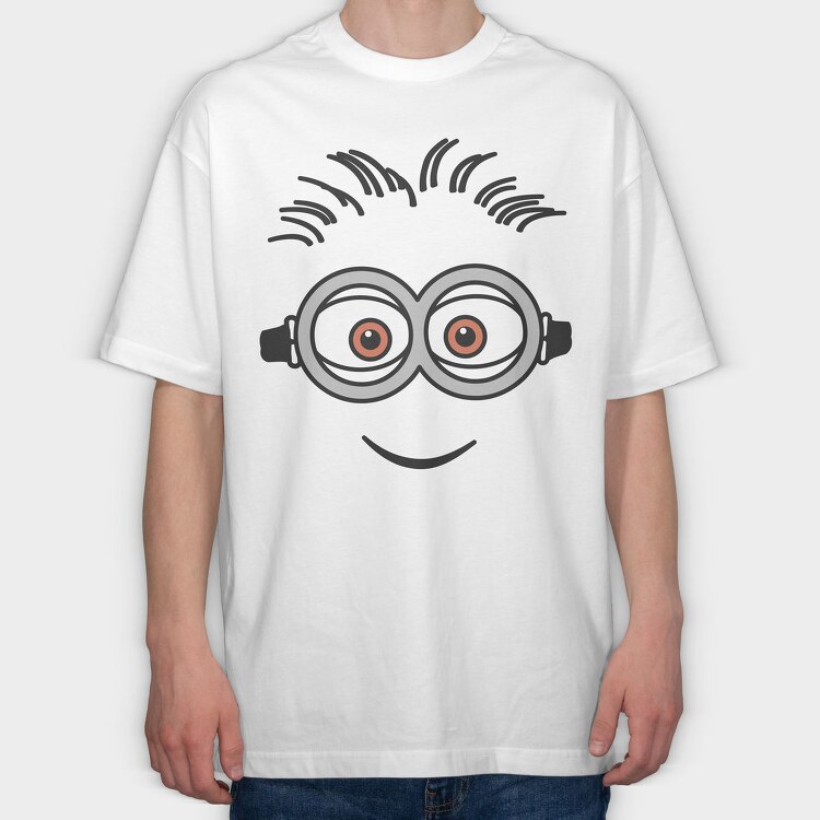 Minions 4, Tricou Oversize Barbati (Unisex)