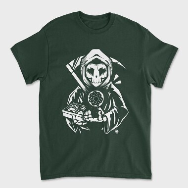 Grim Reaper Donut Love Pillow, Tricou Barbati (Unisex)