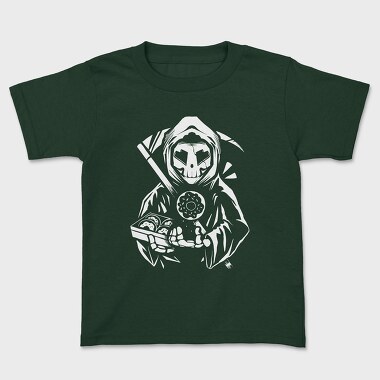 Grim Reaper Donut Love Pillow, Tricou Copii