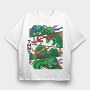 Mutant Teenage Ninja Turtles, Tricou Oversize Barbati (Unisex)