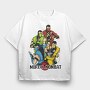 mortal kombat color, Tricou Oversize Barbati (Unisex)