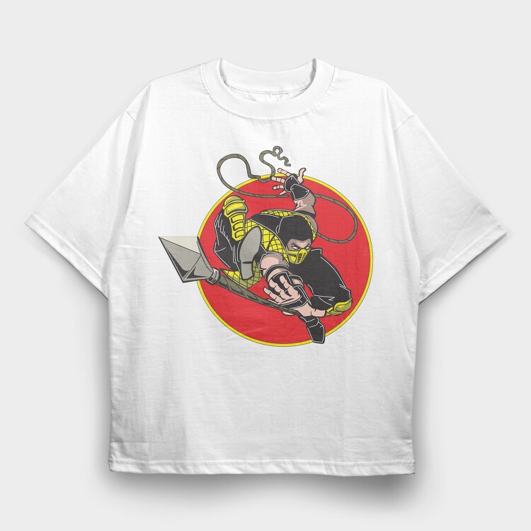 Mortal Kombat 8, Tricou Oversize Barbati (Unisex)