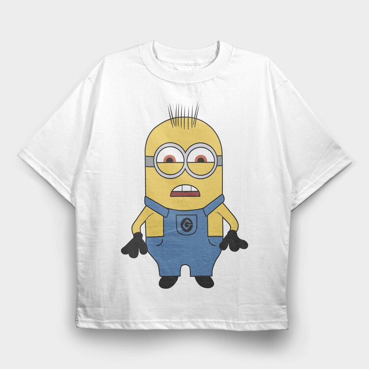 Minions 8, Tricou Oversize Barbati (Unisex)