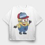 Minions 7, Tricou Oversize Barbati (Unisex)
