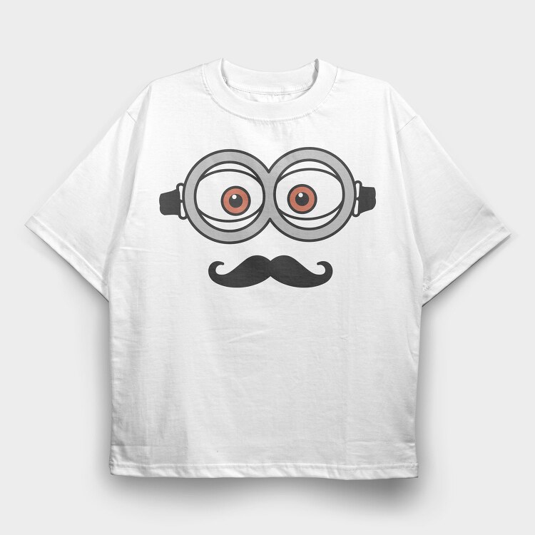 Minions 5, Tricou Oversize Barbati (Unisex)