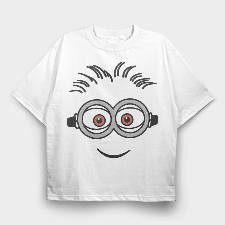 Minions 4, Tricou Oversize Barbati (Unisex)