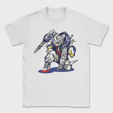 Gundam Ninja Rudy, Tricou Barbati (Unisex)