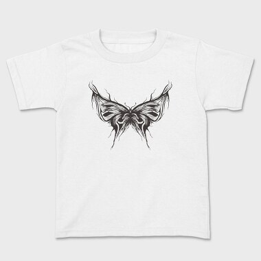 Grunge Butterfly Abstract Trash, Tricou Copii