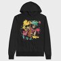 Guitar Player Musician Guitarist Colorfull, Hanorac Oversize Barbati (Unisex)