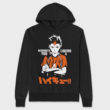Haikyuu 7, Hanorac Oversize Barbati (Unisex)