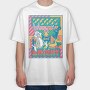 Merry and Bright, Tricou Oversize Barbati (Unisex)