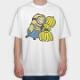 Minions 22, Tricou Oversize Barbati (Unisex)