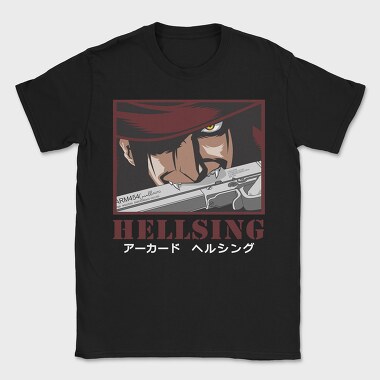 Hellsing 1, Tricou Barbati (Unisex)