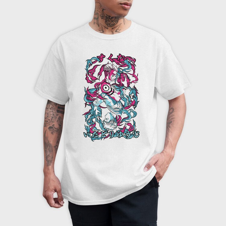 Gojo Satoru Jujutsu Kaisen, Tricou Barbati (Unisex)