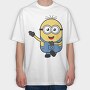 Minions 15, Tricou Oversize Barbati (Unisex)